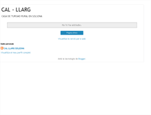 Tablet Screenshot of cal-llarg-solsona.blogspot.com