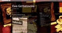 Desktop Screenshot of ewagerbatowska.blogspot.com