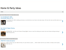 Tablet Screenshot of homeandparty.blogspot.com