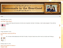 Tablet Screenshot of homemadeintheheartland.blogspot.com