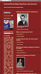 Mobile Screenshot of generalknowledgequestions.blogspot.com