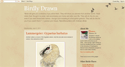 Desktop Screenshot of birdlydrawn.blogspot.com