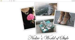 Desktop Screenshot of nickiesworldofstyle.blogspot.com