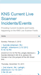 Mobile Screenshot of knsincidents.blogspot.com