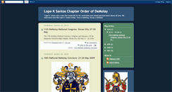 Desktop Screenshot of lopeksantoschapter.blogspot.com