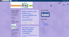 Desktop Screenshot of childscastingcalls.blogspot.com