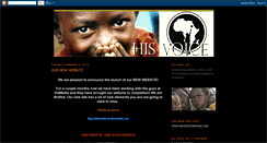Desktop Screenshot of hisvoiceforsudan.blogspot.com