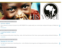 Tablet Screenshot of hisvoiceforsudan.blogspot.com