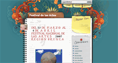 Desktop Screenshot of festivaldelasartescostarica.blogspot.com