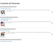 Tablet Screenshot of cantinhodepresentes.blogspot.com