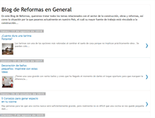 Tablet Screenshot of blogdereformasenalicante.blogspot.com