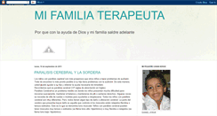 Desktop Screenshot of mifamiliaterapeuta.blogspot.com