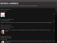 Tablet Screenshot of butacajuridica.blogspot.com