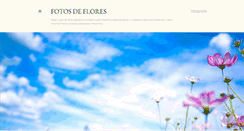 Desktop Screenshot of fotos-flores.blogspot.com