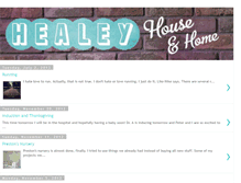 Tablet Screenshot of healeyhouseandhome.blogspot.com