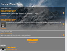 Tablet Screenshot of islamiciphone.blogspot.com