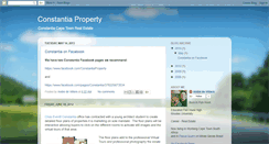 Desktop Screenshot of constantiaproperty.blogspot.com