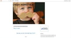 Desktop Screenshot of cheekymonkeyplay.blogspot.com