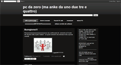 Desktop Screenshot of pcdazeromaankedaunoduetrequattro.blogspot.com