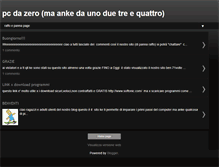 Tablet Screenshot of pcdazeromaankedaunoduetrequattro.blogspot.com