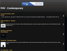 Tablet Screenshot of p4v-contemporary.blogspot.com
