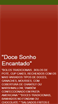 Mobile Screenshot of docesonhoencantado.blogspot.com