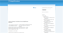 Desktop Screenshot of amplificateur-24.blogspot.com