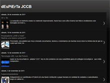 Tablet Screenshot of despiertajccb.blogspot.com