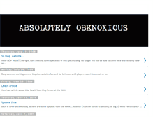 Tablet Screenshot of absolutelyobknoxious.blogspot.com