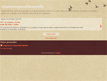 Tablet Screenshot of granasensibilizada.blogspot.com