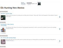Tablet Screenshot of elkhuntingnewmexicousa.blogspot.com