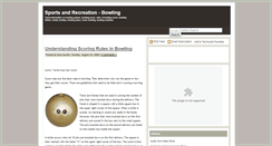 Desktop Screenshot of ibnusnrbowling.blogspot.com