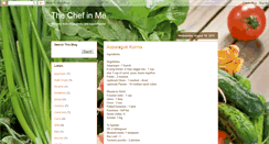 Desktop Screenshot of chefnme.blogspot.com