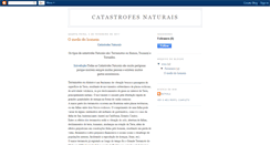 Desktop Screenshot of extcatastrofesnaturais.blogspot.com