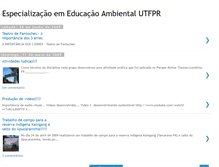 Tablet Screenshot of especializacaoeducacaoambientalutfpr.blogspot.com