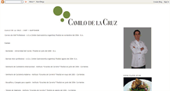 Desktop Screenshot of camilodelacruz.blogspot.com