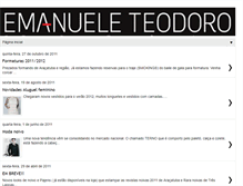 Tablet Screenshot of emanueleteodoro.blogspot.com