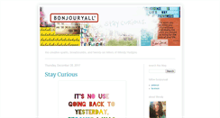 Desktop Screenshot of bonjour-yall.blogspot.com