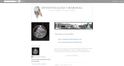 Desktop Screenshot of investigacaocriminal12a.blogspot.com