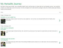 Tablet Screenshot of my-herbalife-story.blogspot.com