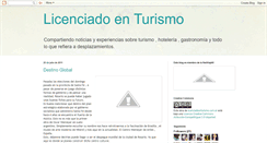 Desktop Screenshot of licenciadoenturismo.blogspot.com