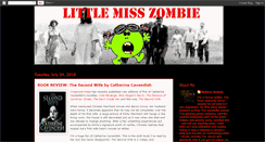 Desktop Screenshot of littlemisszombie.blogspot.com