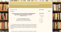 Desktop Screenshot of centrodeintegracionescolar.blogspot.com