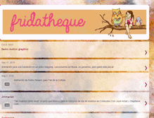 Tablet Screenshot of fridatheque.blogspot.com