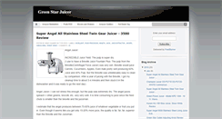 Desktop Screenshot of green-starjuicer.blogspot.com