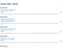 Tablet Screenshot of green-starjuicer.blogspot.com