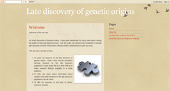 Desktop Screenshot of latediscovery.blogspot.com
