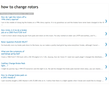 Tablet Screenshot of howtochangerotors.blogspot.com