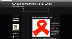 Desktop Screenshot of carcarcebuspecialchicharon.blogspot.com