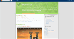 Desktop Screenshot of bplkidsread.blogspot.com